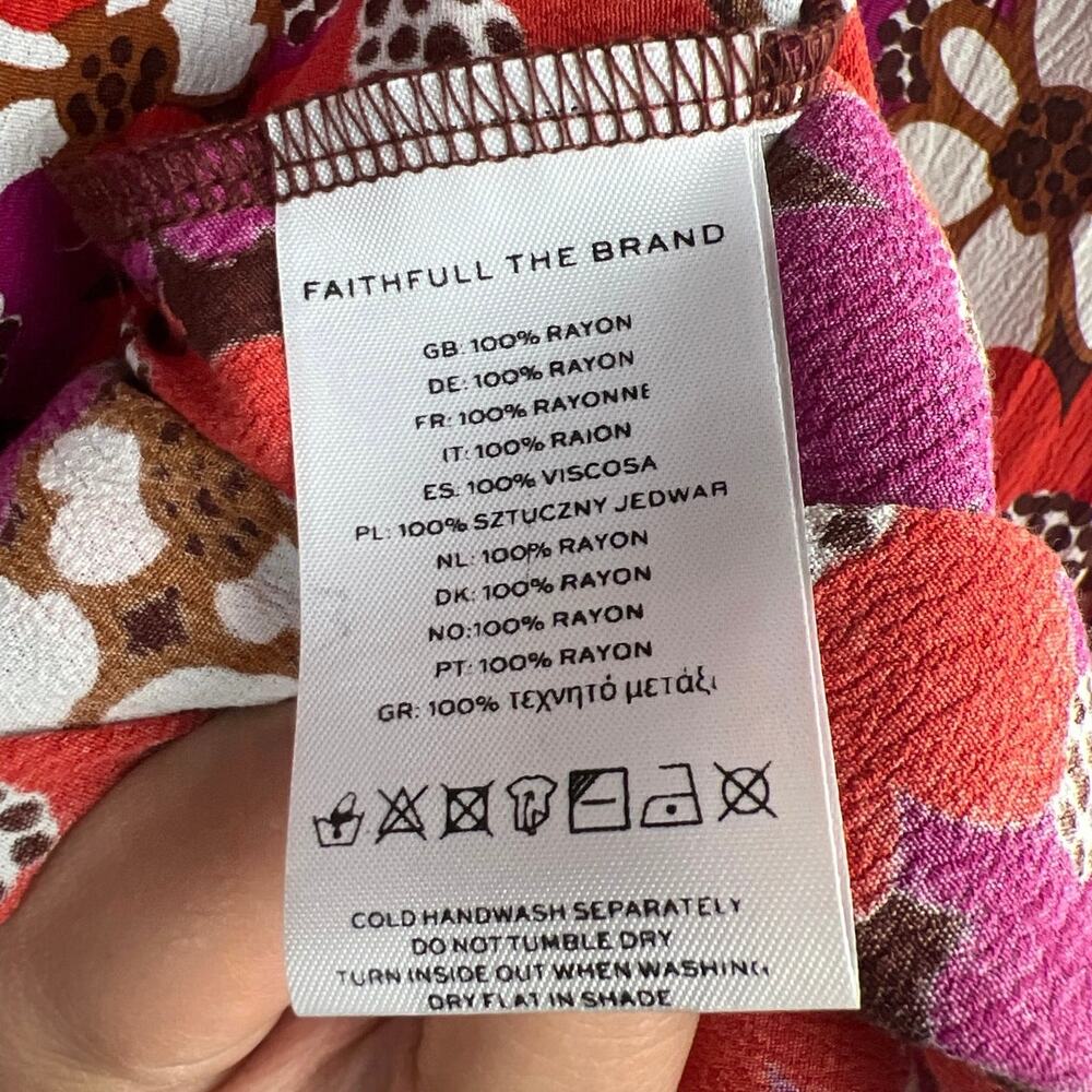 Faithful the Brand Mailee Midi Dress Size M / 6 - Picture 7 of 11